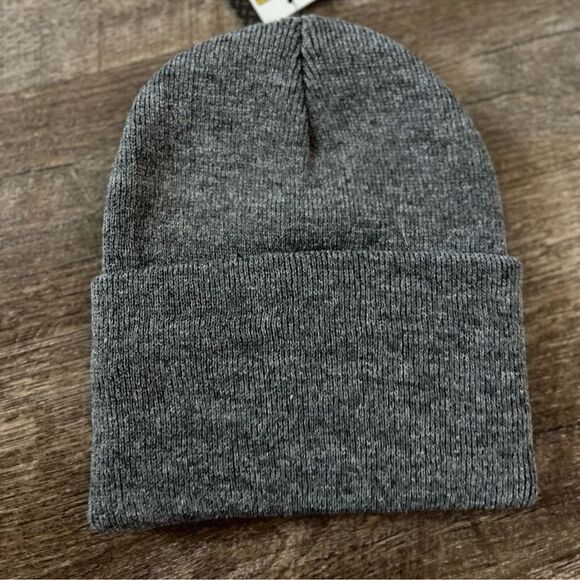 Caterpillar CAT Label Cuff Beanie- Gray - Picture 2 of 2
